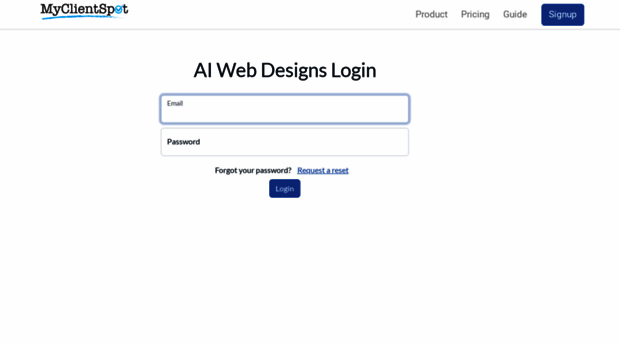 aiwebdesigns.myclientspot.com