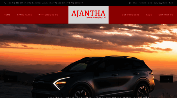 ajanthamotors.com