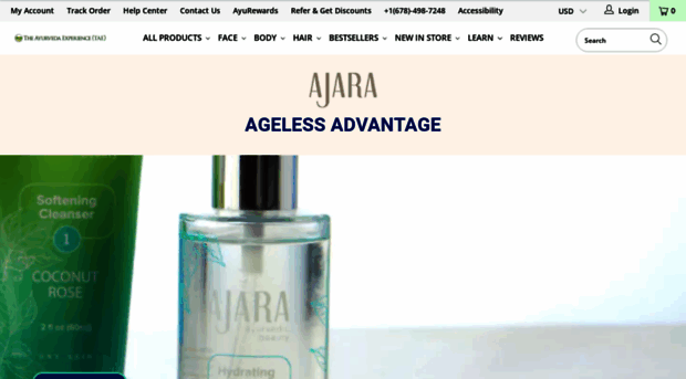 ajaraskincare.com