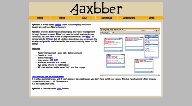 ajaxbber.sourceforge.net