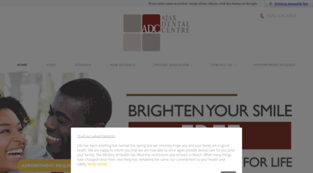 ajaxdentalcentre.com