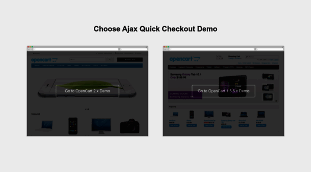 ajaxquickcheckout.demo.isenselabs.com