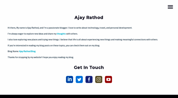 ajayrathod.co