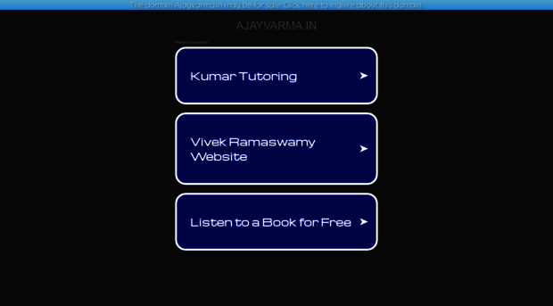 ajayvarma.in