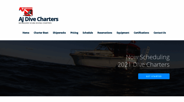 ajdivecharters.com