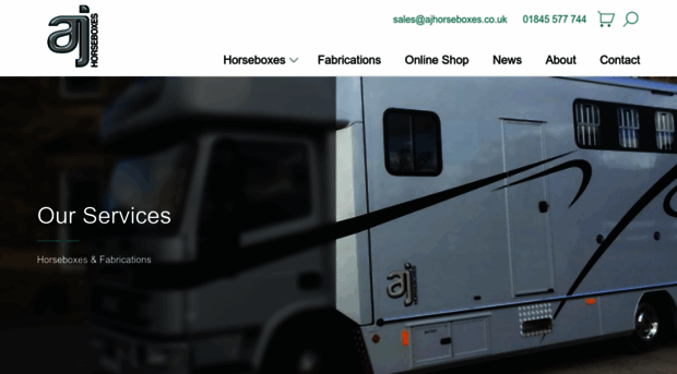 ajhorseboxes.co.uk