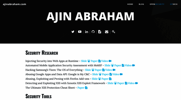 ajinabraham.com