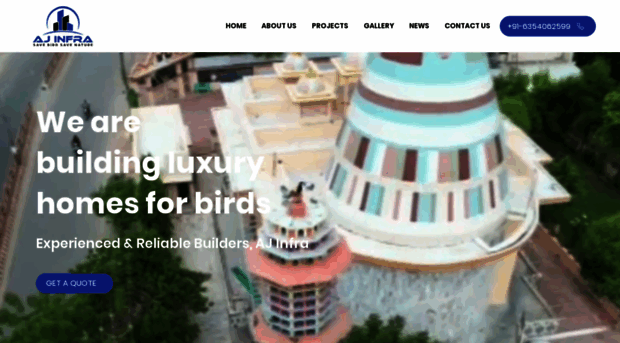 ajinfrabuildcon.com