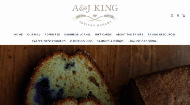 ajkingbakery.com