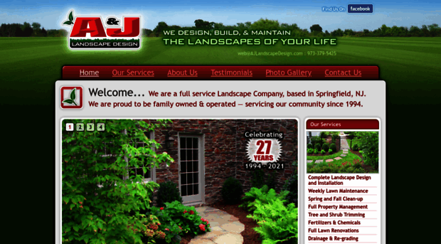 ajlandscapedesign.com