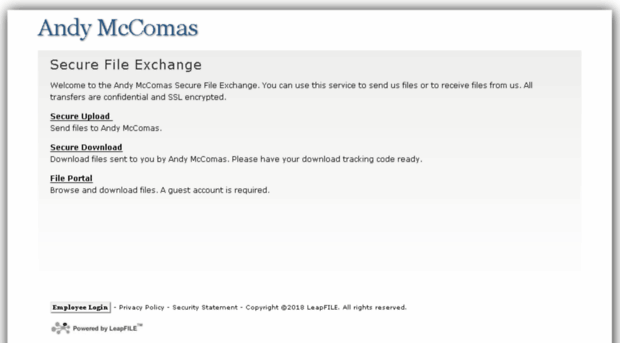 ajmccomas.leapfile.net