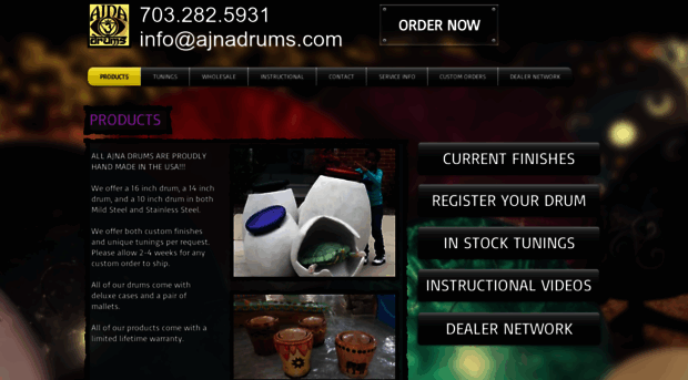 ajnadrums.com