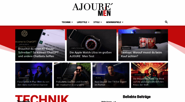 ajoure-men.de