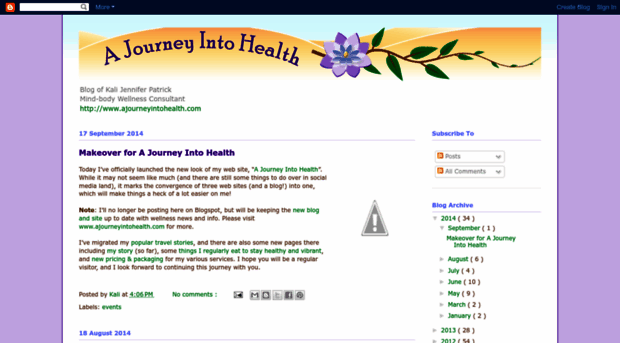 ajourneyintohealth.blogspot.in