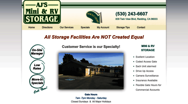 ajsministorage.com