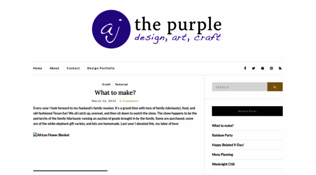 ajthepurple.com