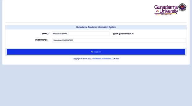 akademik.gunadarma.ac.id