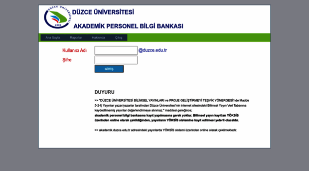 akademikpersonel.duzce.edu.tr