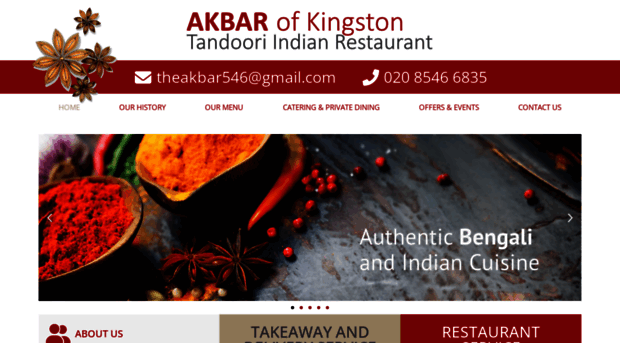 akbarindianrestaurant.co.uk