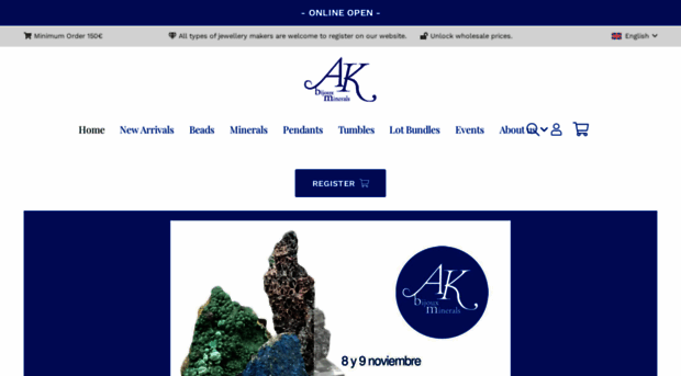 akbijouxminerals.com