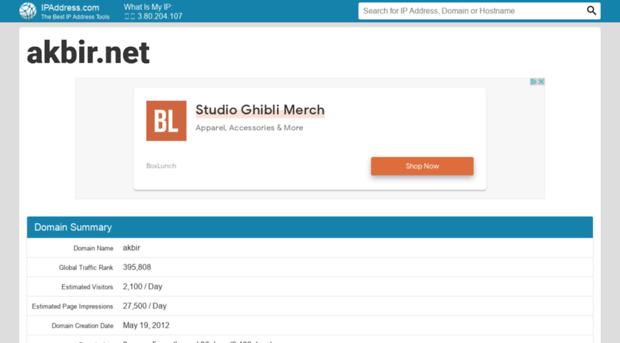 akbir.net.ipaddress.com