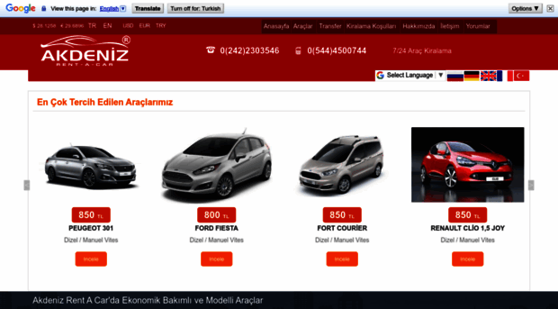 akdenizrentacar.com