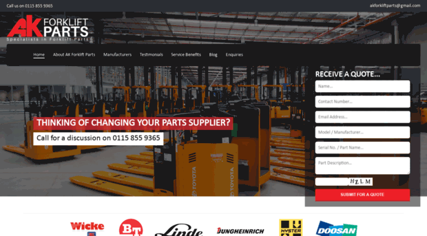 akforkliftparts.co.uk