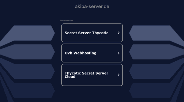 akiba-server.de