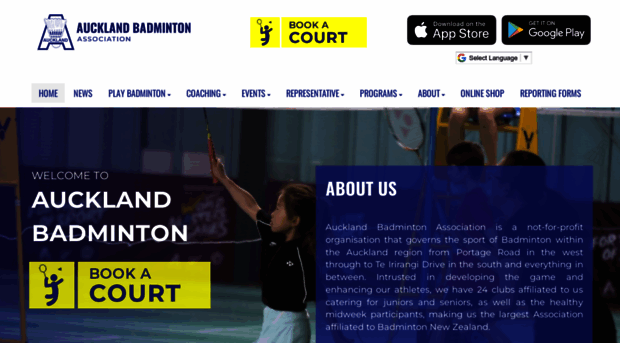 aklbadminton.com