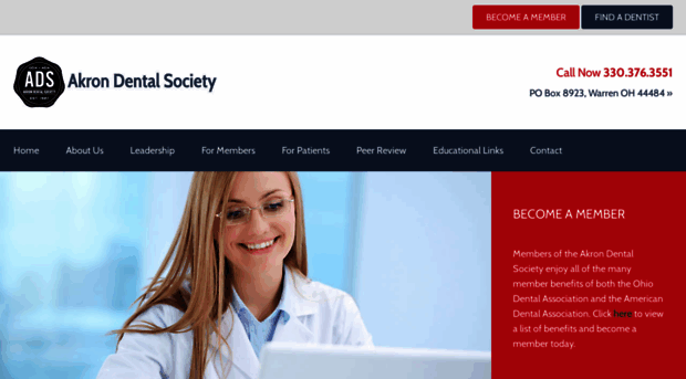 akrondentalsociety.org