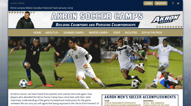 akronsoccercamp.com