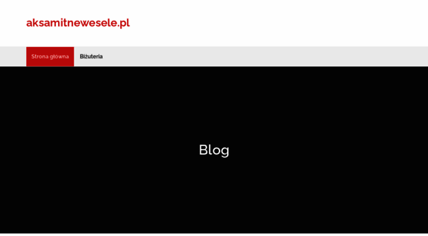 aksamitnewesele.pl