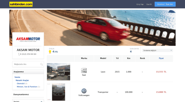 aksammotor.sahibinden.com