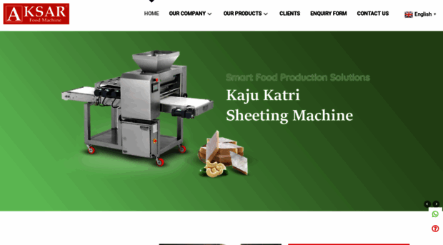 aksarfoodmachine.com