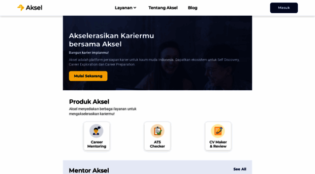 aksel.co.id - Aksel - Buat CV ATS Friendly G... - Aksel