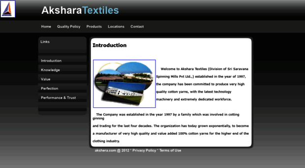 aksharatextiles.com