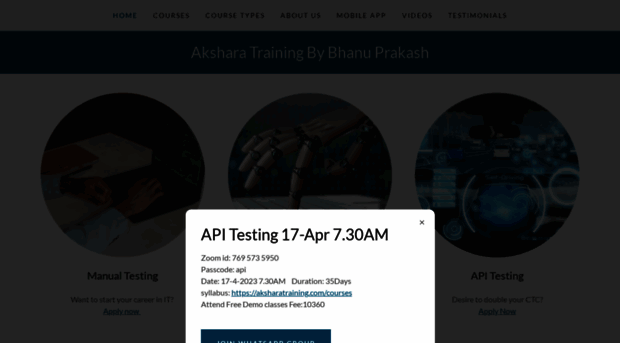 aksharatraining.com