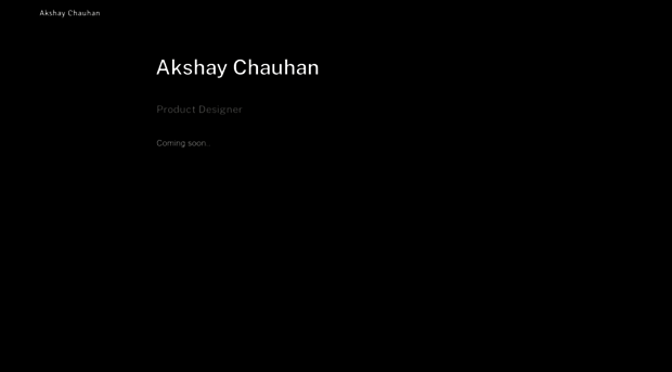 akshaychauhan.com