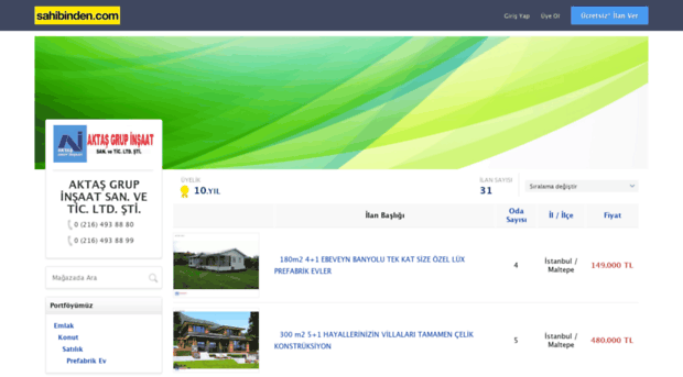 aktas-insaat.sahibinden.com