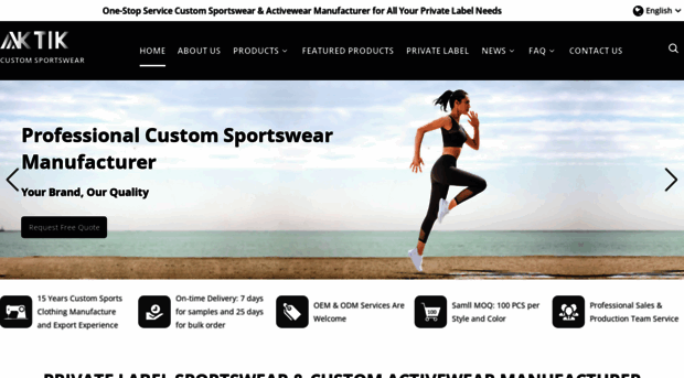 aktiksportswear.com
