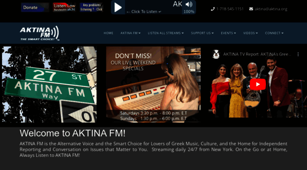 aktinafm.com