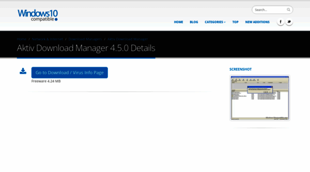 aktiv-download-manager.windows10compatible.com