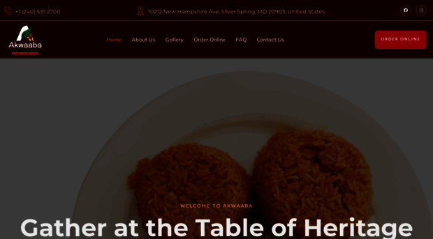 akwaabarestaurantmd.com