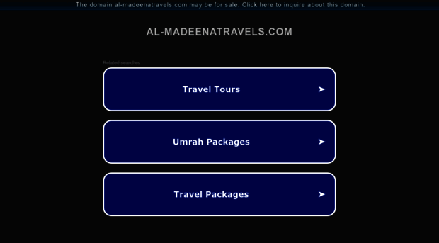 al-madeenatravels.com