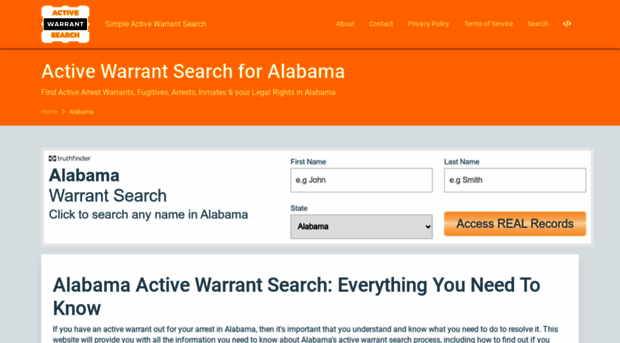 alabama.activewarrantsearch.today