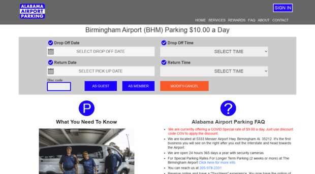 alabamaairportparking.com