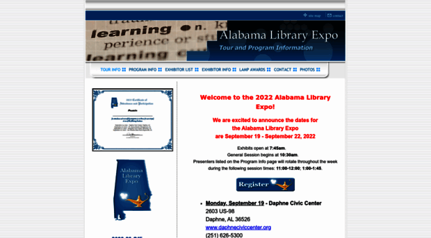 alabamalibraryexpo.com