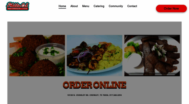 aladdincafedfw.com