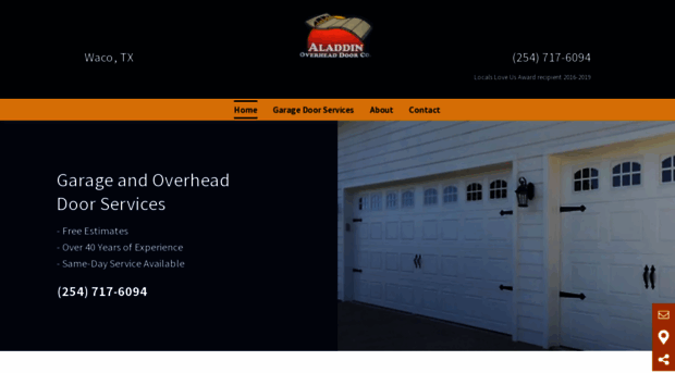 aladdinoverheaddoor.com