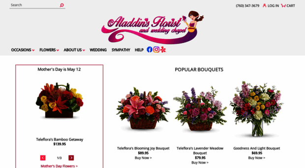 aladdinsflorist.com